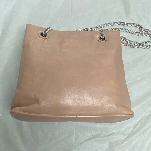 Paloma Picasso- Tiffany’s Designer, Italy Pink Leather-Shoulder- Crossbody Bag - Picture 8 of 12